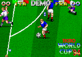 Tecmo World Cup '94's background