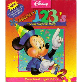 Mickey's 123's: The Big Surprise Party's background