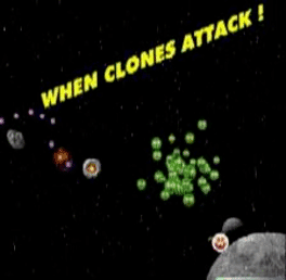 When Clones Attack!'s background