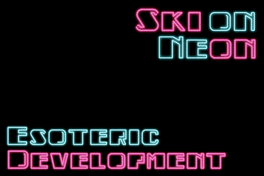 Ski-On-Neon's background