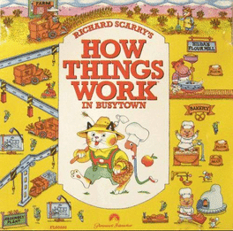 Richard Scarry's How Things Work In Busytown's background