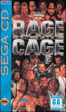 WWF Rage in the Cage's background