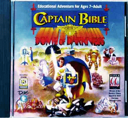 Captain Bible in Dome of Darkness's background