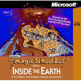 The Magic School Bus Explores Inside the Earth's background