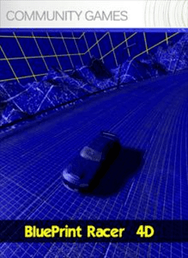 BluePrint Racer 4D's background