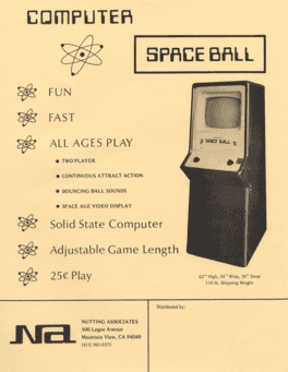 Computer Space Ball's background