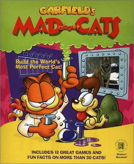 Garfield's Mad About Cats's background