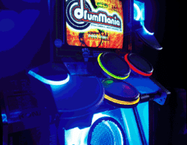 DrumMania's background