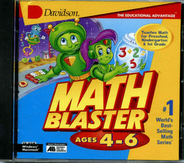 Math Blaster Ages 4-6's background