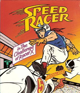 Speed Racer in the Challenge of Racer X's background