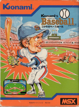 Konami's Baseball's background