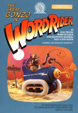 The Great Gonzo in WordRider's background