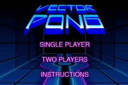 3-D Vector Pong's background