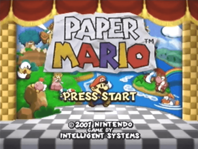 Paper Mario's background