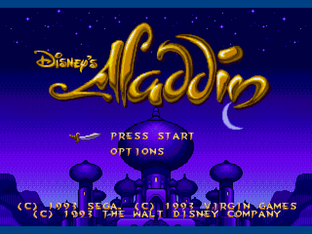 Disney's Aladdin's background