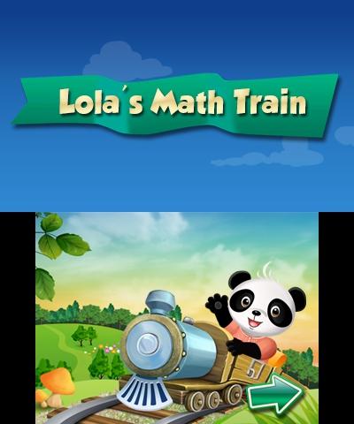 Lola's Math Train's background