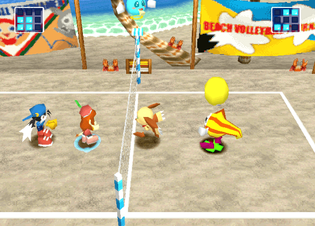 Klonoa Beach Volleyball's background