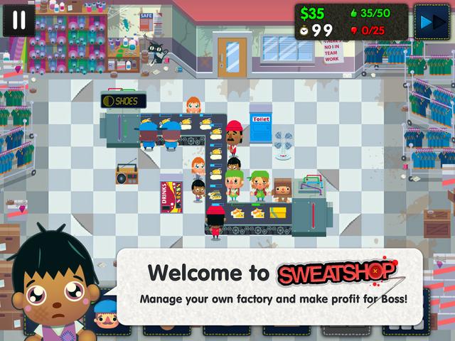 Sweatshop HD's background