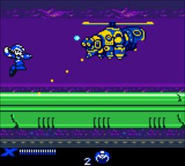 Mega Man Xtreme's background