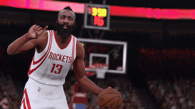 NBA 2K16's background