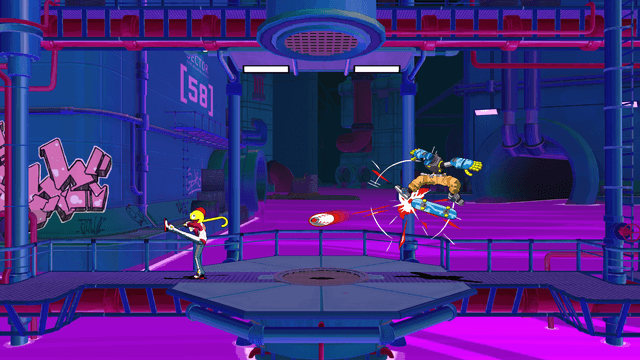 Lethal League Blaze's background