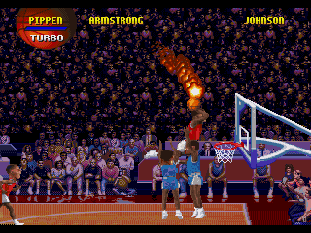 NBA Jam's background