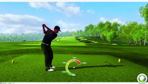 Tiger Woods PGA Tour Online's background