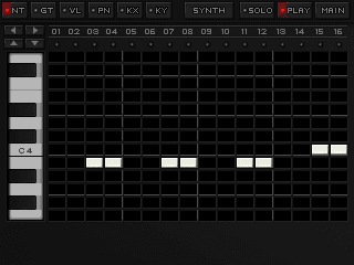 KORG DSN-12's background