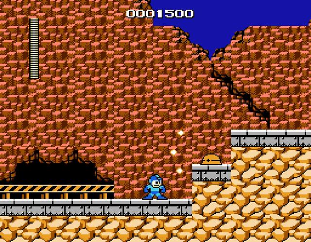 Mega Man's background