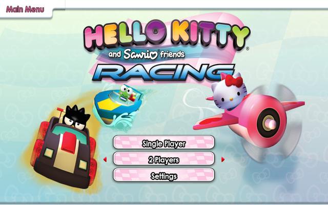 Hello Kitty and Sanrio Friends Racing's background