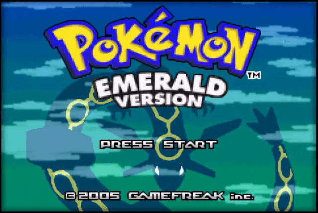 Pokémon Emerald Version's background