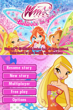 Winx Club: Believix in You's background