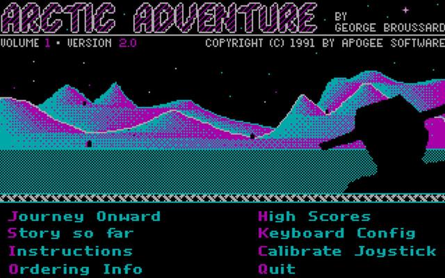 Arctic Adventure's background