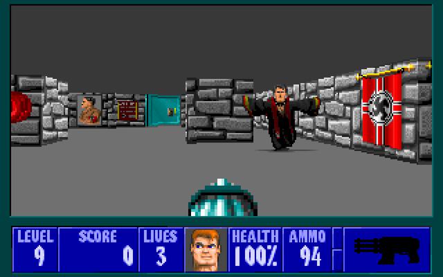 Wolfenstein 3D's background