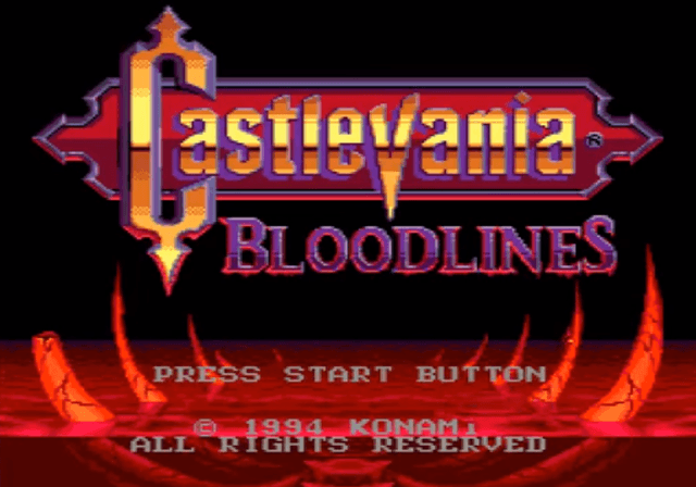 Castlevania: Bloodlines's background