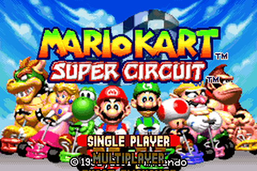 Mario Kart: Super Circuit's background