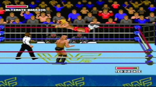 WWF: Super Wrestlemania's background