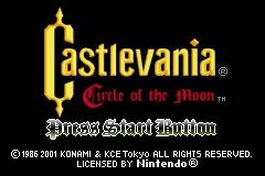 Castlevania: Circle of the Moon's background