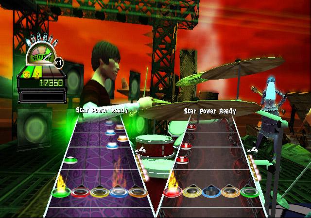 Guitar Hero World Tour's background