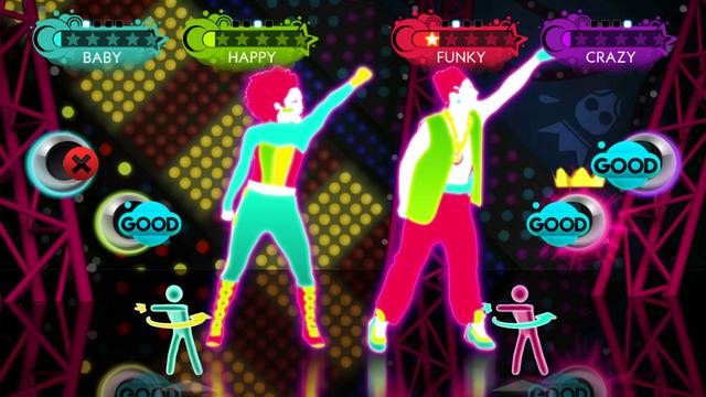 Just Dance 3's background