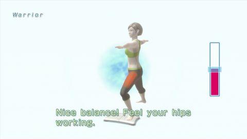 Wii Fit U's background