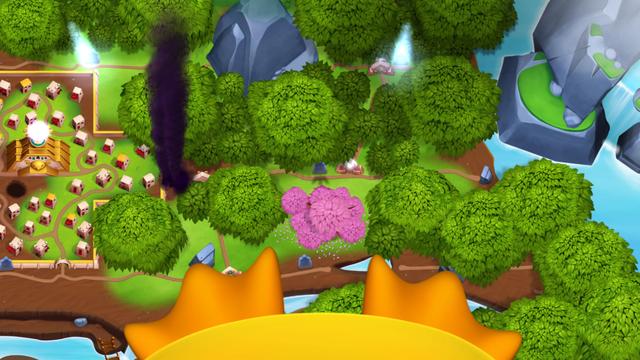Toki Tori 2's background