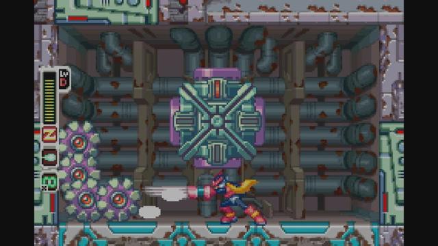 Mega Man Zero 4's background