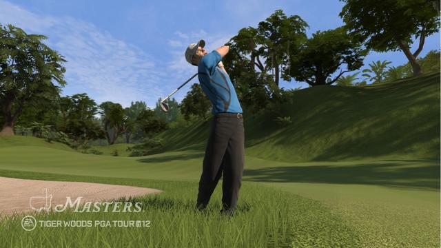 Tiger Woods PGA Tour 12's background