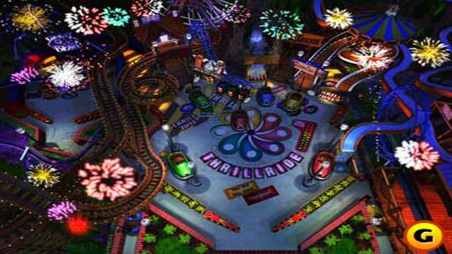 3-D Ultra Pinball: Thrillride's background