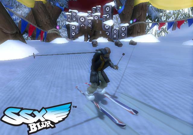 SSX Blur's background