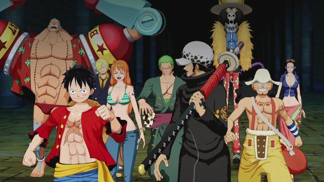 One Piece: Unlimited World RED's background