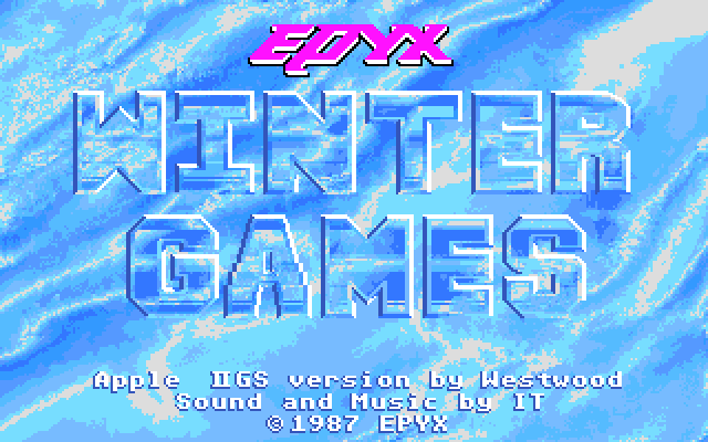 Winter Games's background