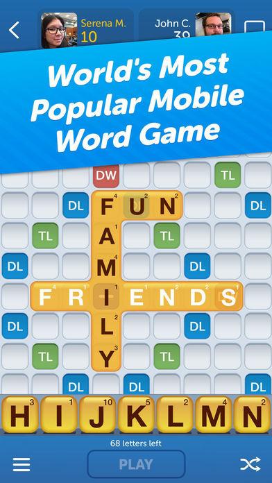 Words With Friends Classic's background