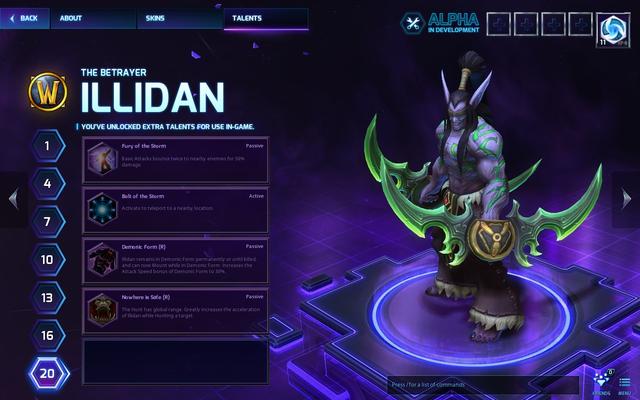 Heroes of the Storm's background